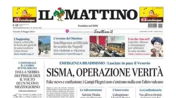 Il Mattino: “Gasp vince, Napoli lo tenta”