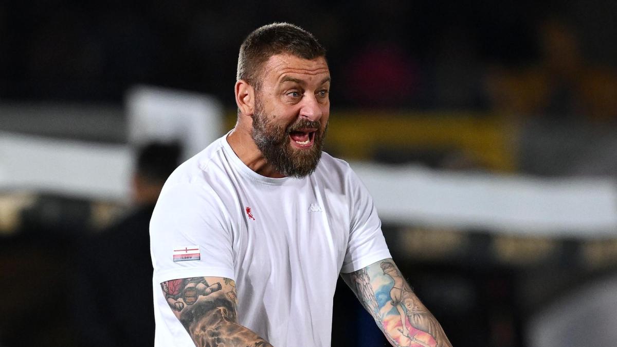 Genoa, De Rossi: "Mi è piaciuta la reazione, ma a volte ci siamo abbassati troppo"