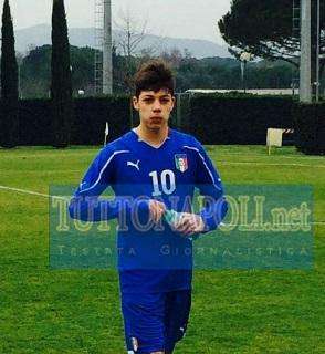 FOTO TN - Un pezzo di Napoli a Coverciano: Gaetano a segno in amichevole con la Nazionale Under 15