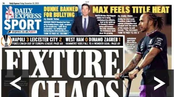 Le aperture inglesi - Caos Tottenham e Leicester fuori dall'Europa League