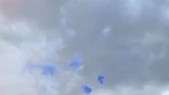Fuochi d'artificio per Conte! Spettacolo pirotecnico per il suo compleanno