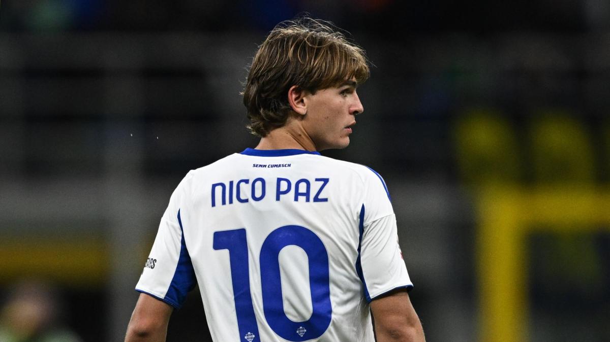 Como, si ferma Nico Paz! Out all'intervallo col Genoa