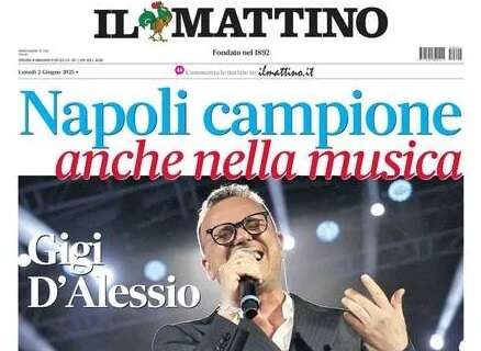 Il Mattino: "Napoli campione anche nella musica"