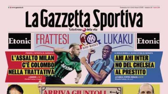 PRIMA PAGINA – Gazzetta: “Juve, arriva Giuntoli per la ricostruzione”