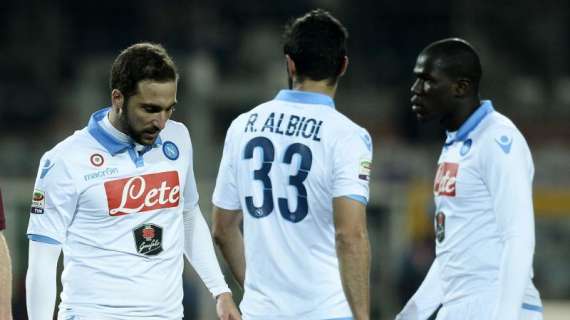 Torino-Napoli 1-0, le pagelle: Koulibaly-Albiol, disattenzione fatale! L'attacco non incide, si salvano Gabbia e De Guzman
