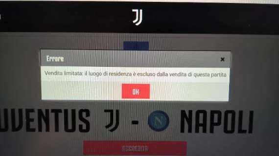 FOTO - "Allo Stadium limitazioni territoriali anche per i disabili!", la protesta di un tifoso