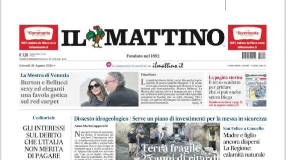 Il Mattino: "Lukakumania"