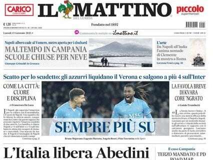 Il Mattino: “Costante Ascesa”