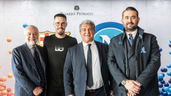 FOTO - ADL con Laporta e Hamsik al Pranzo Uefa: "Incantati dal panorama"