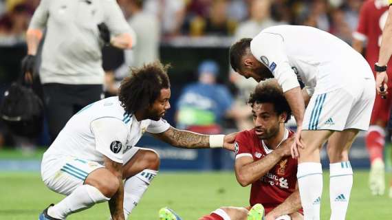 Champions, al 45' 0-0 tra Real e Liverpool: gol annullato a Benzema e due infortuni