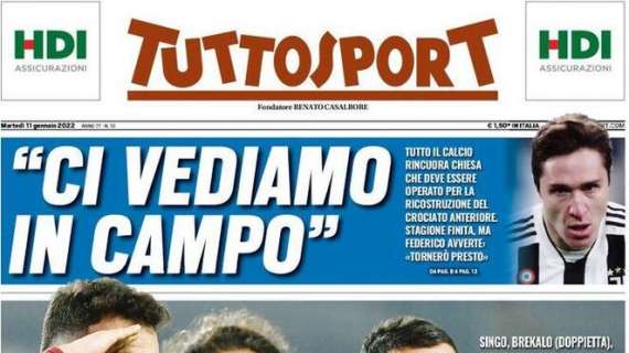 PRIMA PAGINA - Tuttosport: “Toro meraviglia”