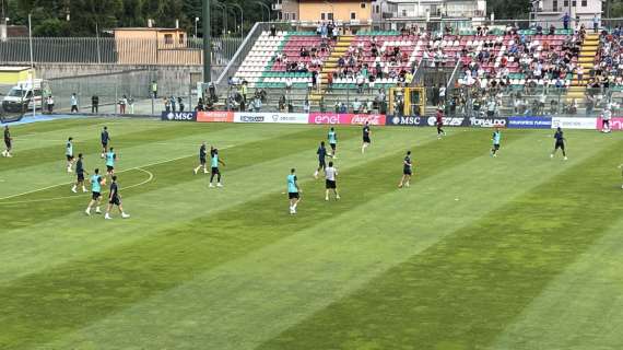 Castel di Sangro, day 1: sessione pomeridiana, partitella a campo ridotto. Osimhen a parte