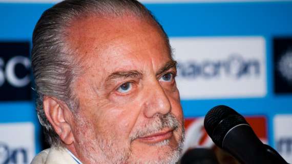 De Laurentiis: "Basta con le domande sul mercato! Vogliamo solo 22 giocatori"