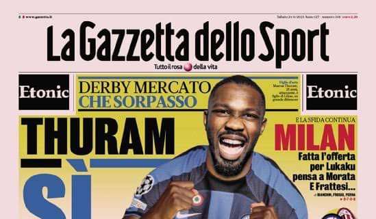 PRIMA PAGINA – Gazzetta: “Osimhen, ADL al PSG: vale 180mln (come Mbappé)”