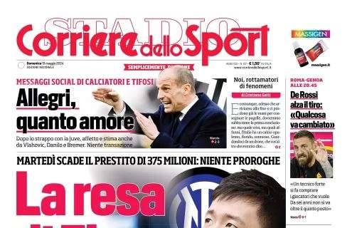 Corriere dello Sport: "Gasp porta la Dea in Champions: il Napoli lo aspetta"