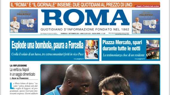 Il Roma celebra il Napoli: "E' subito Big-Rom!"