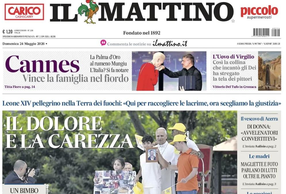 Addio Conte, Il Mattino: "Comincia il futuro: ADL è la garanzia"