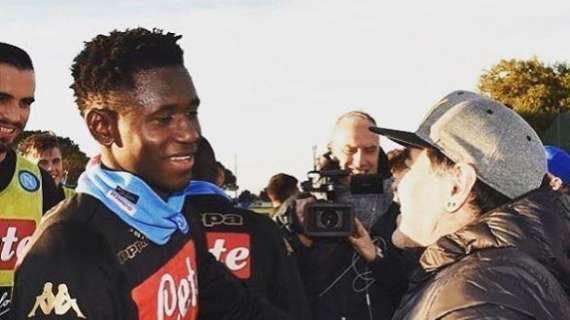 FOTO - Anche Diawara pubblica su Instagram il suo scatto con Diego: "il calcio"