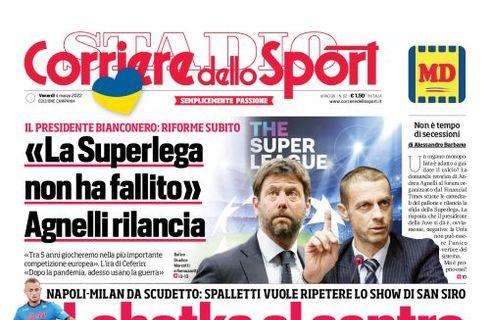 PRIMA PAGINA - Cds Campania: “Lobotka al centro”