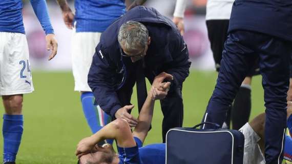 Italia, Bonucci dopo l'infortunio: "Aspettiamo la risonanza, ho sentito scrocchiare"