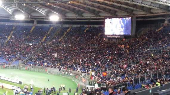 FOTOGALLERY - Roma-Napoli, tutto pronto all'Olimpico: ecco le immagini di Tuttonapoli