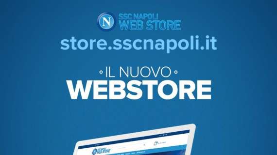 SSC Napoli, il web-store del club si rinnova: nuova veste grafica
