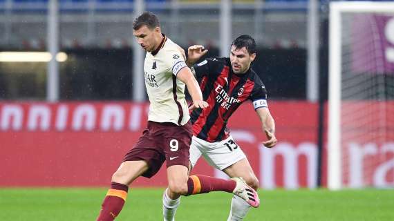 Roma, Dzeko positivo anche all'ultimo tampone: sicura l'assenza col Parma