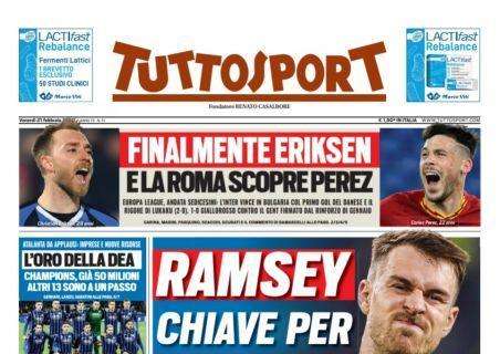 PRIMA PAGINA - Tuttosport apre con le parole di Cairo: "Belotti non va al Napoli"