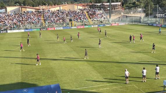 Castel di Sangro, day 8: seduta pomeridiana, esercitazione tattica e partitella. Out in 8