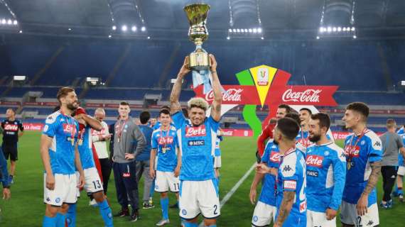 FOTO - Due anni fa la vittoria in Coppa Italia: il ricordo della SSC Napoli 