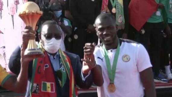 Koulibaly commosso: "Grazie senegalesi. Un'atmosfera indimenticabile"