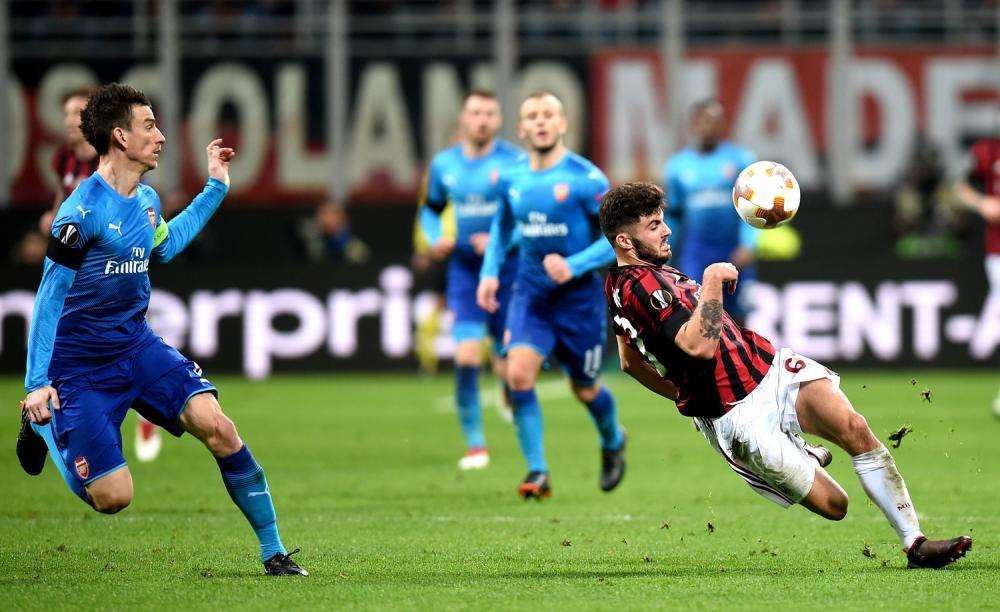 Europa League, i finali delle 19: Milan crolla in casa, bene Lione e Atletico Madrid