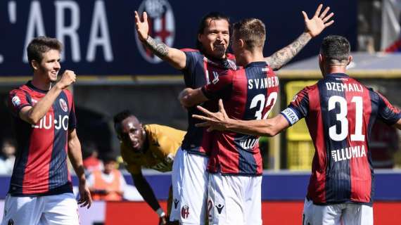 Il Bologna chiude un periodo d'oro: per la prima volta nella storia 7 vittorie di fila in casa 