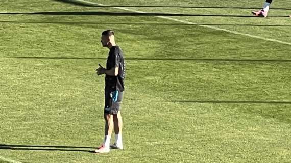 Buongiorno torna in gruppo! Il centrale in campo per la partitella