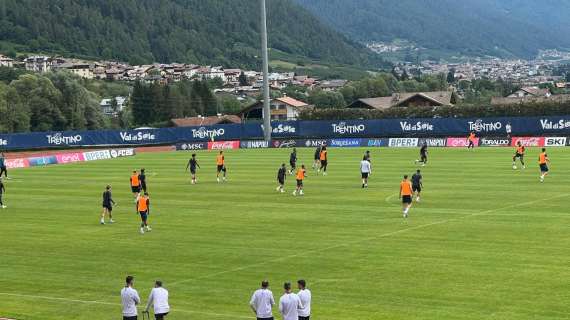 Dimaro, day 9: seduta mattutina, si ferma Lukaku. Ancora out McT. A parte Politano, Gilmour e Buongiorno