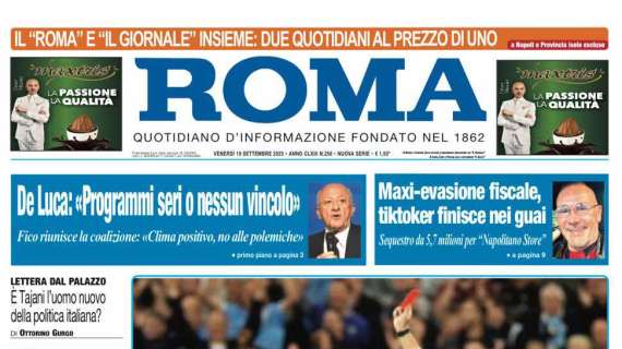 Il Roma: "Maledetto rosso"