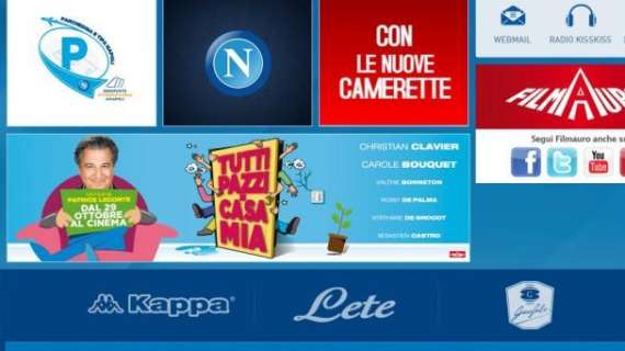 FOTO - E' iniziata l'era Kappa: sul sito azzurro appare il logo del nuovo sponsor tecnico