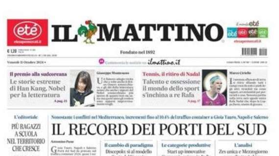 Il Mattino: “Italia double face”