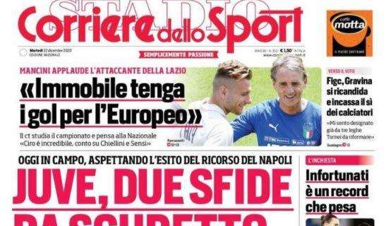 PRIMA PAGINA - CdS: "Da Ibra a Lozano, quanti stop decisivi"