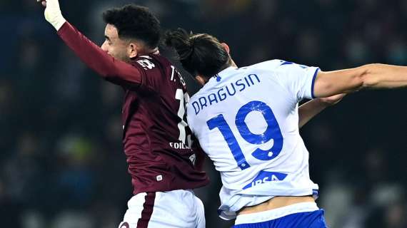 Sampdoria, Dragusin a Dazn: "Difesa inedita? Già provata in allenamento"