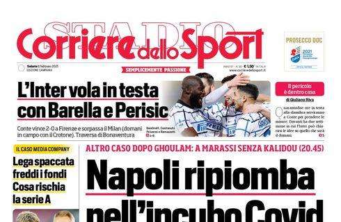 PRIMA PAGINA - Cds Campania: “Gattuso nei guai: gioca Maksimovic con Manolas”