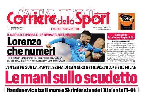 PRIMA PAGINA - Cds Campania: “Lorenzo che numeri”
