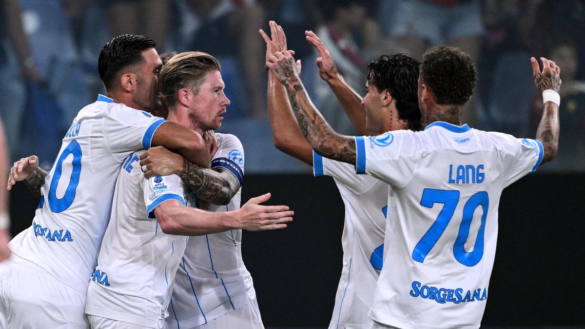 Allegri la cambia dalla panchina, De Bruyne la cambia in campo