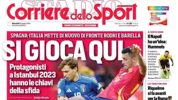 Corriere dello Sport: “Il Napoli ha un’idea: Hummels”