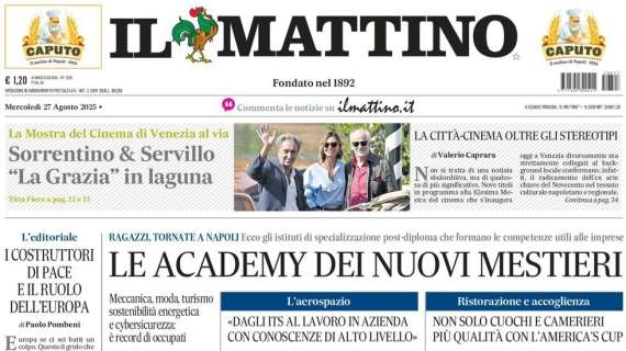 Il Mattino: "Napoli-Inter, è già duello"