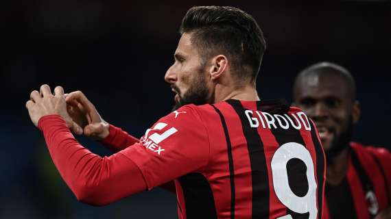 Milan, Giroud: "Napoli resta pericolo come Inter e Juve, ma scudetto è alla nostra portata"