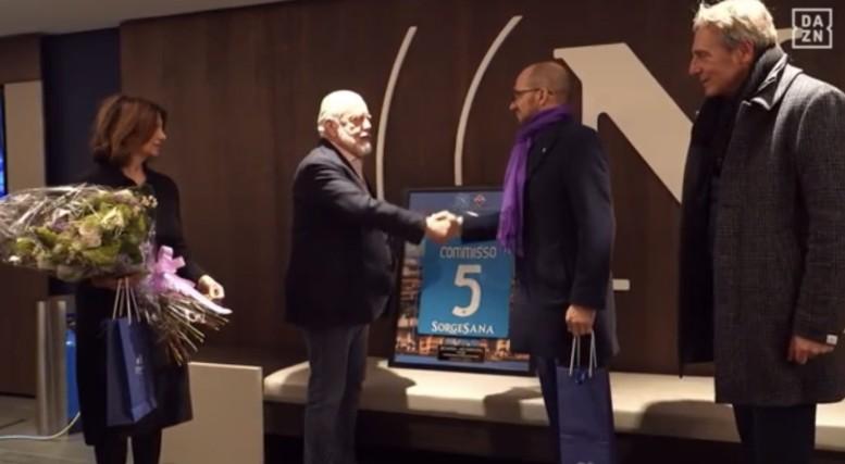 Bel gesto di ADL: omaggio alla famiglia Commisso al Maradona