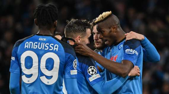 Champions League, la Top XI della settimana: Napoli meglio di tutti con ben 5 azzurri