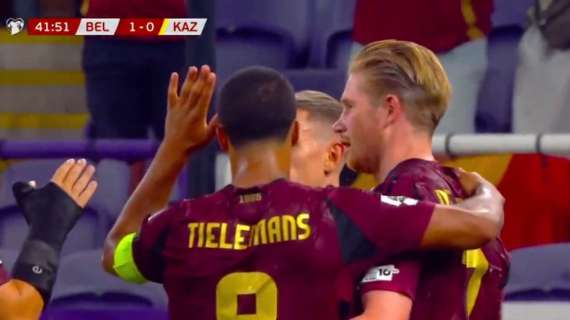 Eurogol di De Bruyne! Il 3º in 4 partite stagionali per il fuoriclasse del Napoli