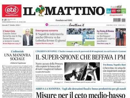 Il Mattino: "In infermeria anche Olivera, va ko Lobkta: fermo 15 giorni"